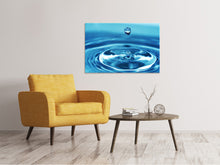 Laden Sie das Bild in den Galerie-Viewer, Leinwandbild Der Wassertropfen