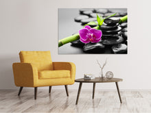 Laden Sie das Bild in den Galerie-Viewer, Leinwandbild Feng-Shui-Orchidee