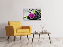 Laden Sie das Bild in den Galerie-Viewer, Leinwandbild Feng-Shui-Orchidee