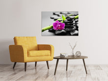 Laden Sie das Bild in den Galerie-Viewer, Leinwandbild Feng-Shui-Orchidee