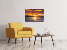 Laden Sie das Bild in den Galerie-Viewer, Leinwandbild Entspannung am Meer