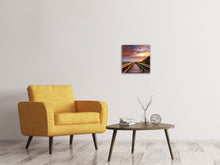 Laden Sie das Bild in den Galerie-Viewer, Leinwandbild Sonnenuntergang