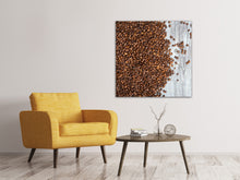 Laden Sie das Bild in den Galerie-Viewer, Leinwandbild Kaffeebohnen