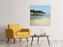 Laden Sie das Bild in den Galerie-Viewer, Leinwandbild Das Meer und die Insel