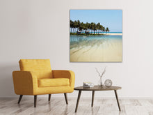 Laden Sie das Bild in den Galerie-Viewer, Leinwandbild Das Meer und die Insel
