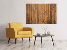 Laden Sie das Bild in den Galerie-Viewer, Leinwandbild Bretterwand