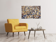 Laden Sie das Bild in den Galerie-Viewer, Leinwandbild Strandsteine