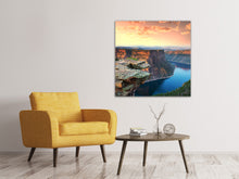 Laden Sie das Bild in den Galerie-Viewer, Leinwandbild Sonnenuntergang Rocky Mountains