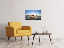 Laden Sie das Bild in den Galerie-Viewer, Leinwandbild Romantik auf Mauritius