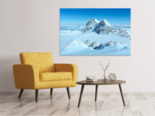Laden Sie das Bild in den Galerie-Viewer, Leinwandbild Über den Wolken