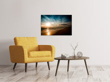 Laden Sie das Bild in den Galerie-Viewer, Leinwandbild Strandspaziergang