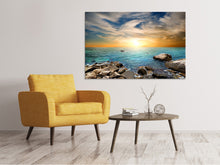 Laden Sie das Bild in den Galerie-Viewer, Leinwandbild Meerwasser