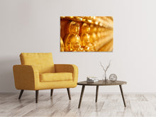 Laden Sie das Bild in den Galerie-Viewer, Leinwandbild Buddhas