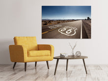 Laden Sie das Bild in den Galerie-Viewer, Leinwandbild Route 66