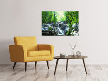 Laden Sie das Bild in den Galerie-Viewer, Leinwandbild Wasserfall Agua Azul
