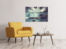 Laden Sie das Bild in den Galerie-Viewer, Leinwandbild Wasserfall Mexiko
