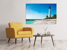Laden Sie das Bild in den Galerie-Viewer, Leinwandbild Cape Florida Ligthhouse