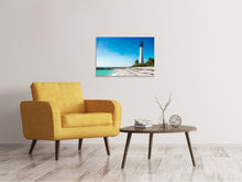 Laden Sie das Bild in den Galerie-Viewer, Leinwandbild Cape Florida Ligthhouse