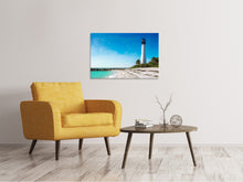 Laden Sie das Bild in den Galerie-Viewer, Leinwandbild Cape Florida Ligthhouse