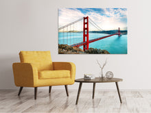 Laden Sie das Bild in den Galerie-Viewer, Leinwandbild Golden Gate Bridge