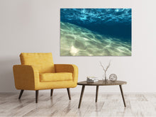 Laden Sie das Bild in den Galerie-Viewer, Leinwandbild Unter dem Wasser