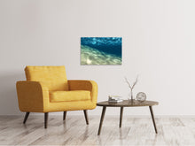 Laden Sie das Bild in den Galerie-Viewer, Leinwandbild Unter dem Wasser
