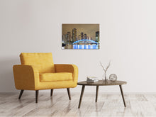 Laden Sie das Bild in den Galerie-Viewer, Leinwandbild Skyline Tokio in der Nacht