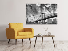 Laden Sie das Bild in den Galerie-Viewer, Leinwandbild Manhattan Bridge