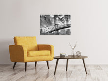 Laden Sie das Bild in den Galerie-Viewer, Leinwandbild Manhattan Bridge