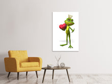 Laden Sie das Bild in den Galerie-Viewer, Leinwandbild Froschkönig