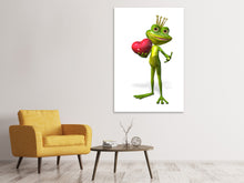 Laden Sie das Bild in den Galerie-Viewer, Leinwandbild Froschkönig