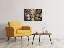 Laden Sie das Bild in den Galerie-Viewer, Leinwandbild Venezianische Maske