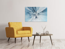 Laden Sie das Bild in den Galerie-Viewer, Leinwandbild Eiskunst