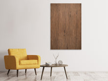 Laden Sie das Bild in den Galerie-Viewer, Leinwandbild Teak-Holz