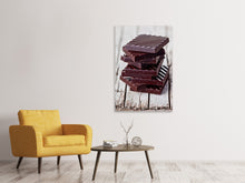 Laden Sie das Bild in den Galerie-Viewer, Leinwandbild Schokistapel