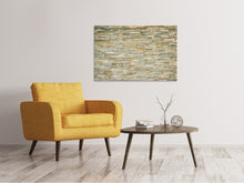 Laden Sie das Bild in den Galerie-Viewer, Leinwandbild Edle Steinmauer