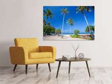 Laden Sie das Bild in den Galerie-Viewer, Leinwandbild Sommer Sonne Strand