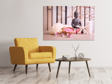 Laden Sie das Bild in den Galerie-Viewer, Leinwandbild Spa + Buddha