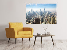 Laden Sie das Bild in den Galerie-Viewer, Leinwandbild Wolkenkratzer Chicago