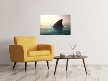 Laden Sie das Bild in den Galerie-Viewer, Leinwandbild Haifischflosse