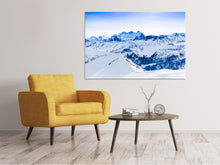 Laden Sie das Bild in den Galerie-Viewer, Leinwandbild Die Schweizer Alpen