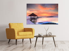 Laden Sie das Bild in den Galerie-Viewer, Leinwandbild Paradiesische Brücke