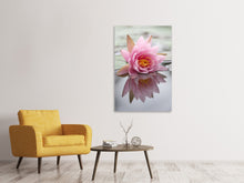Laden Sie das Bild in den Galerie-Viewer, Leinwandbild Lotus