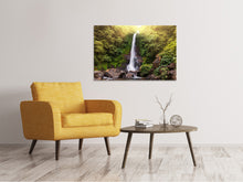 Laden Sie das Bild in den Galerie-Viewer, Leinwandbild Wasserfall Bali
