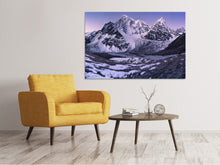 Laden Sie das Bild in den Galerie-Viewer, Leinwandbild Taboche und Cholatse