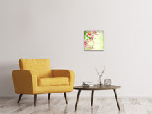 Laden Sie das Bild in den Galerie-Viewer, Leinwandbild Lilien am Wasser