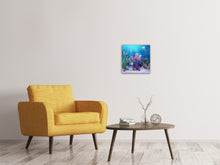 Laden Sie das Bild in den Galerie-Viewer, Leinwandbild Unterwasserschatzsuche