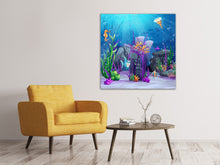 Laden Sie das Bild in den Galerie-Viewer, Leinwandbild Unterwasserschatzsuche