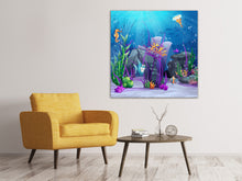 Laden Sie das Bild in den Galerie-Viewer, Leinwandbild Unterwasserschatzsuche
