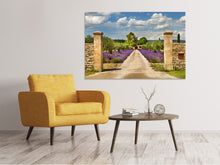 Laden Sie das Bild in den Galerie-Viewer, Leinwandbild Lavendel-Garten